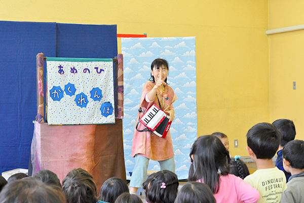 福島県内保育所・幼稚園公演はじまっています。